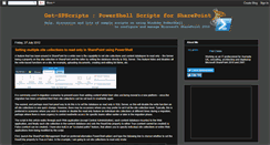 Desktop Screenshot of get-spscripts.com